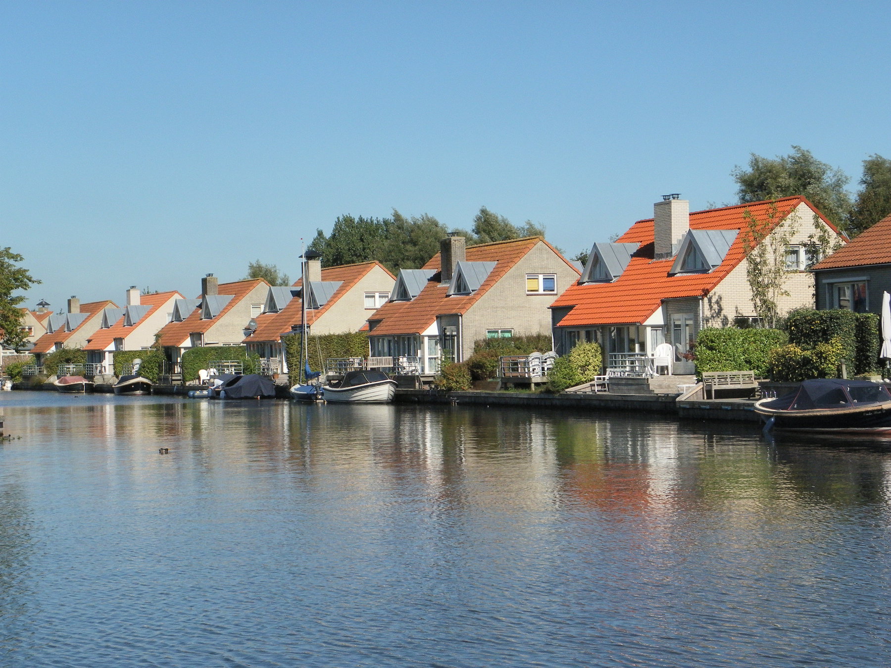 Ferienhaus mit Boot in Holland | Langweerder Sloep