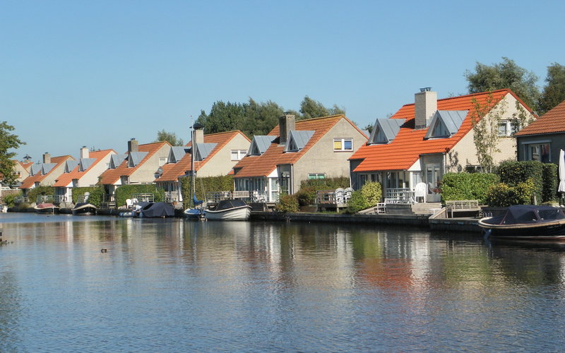 Ferienhaus am Wasser in Holland