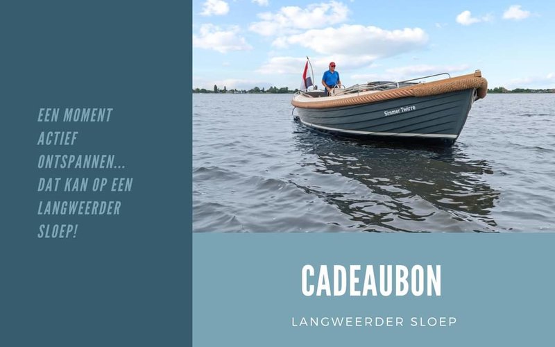 Cadeaubon Langweerder Sloep