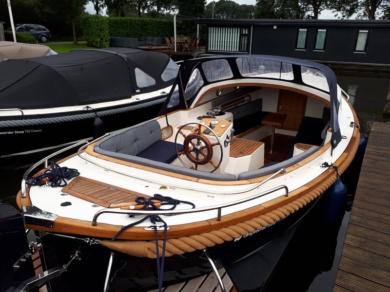 Zu verkaufen: VERKOCHT - Langweerder Sloep 7.50 Cabin - Vrijheid 