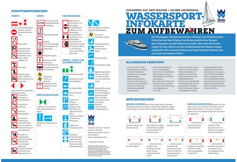 Wassersport info karte